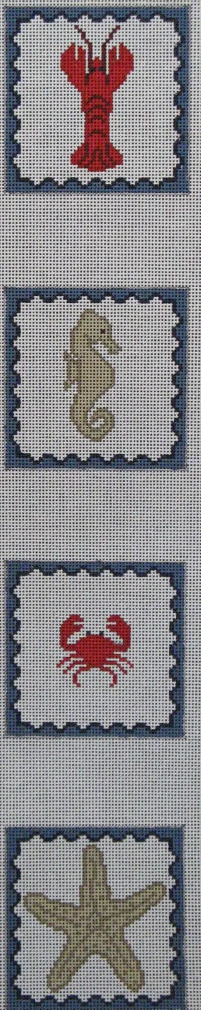 Cst203 Nautical Creatures Coaster Strip 1