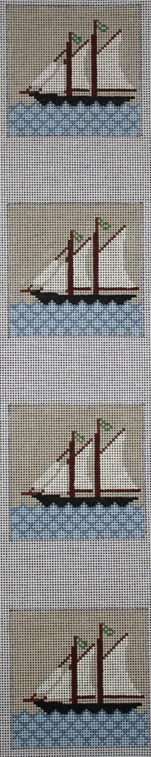 Cst213 Sailboats Coaster Strip 1