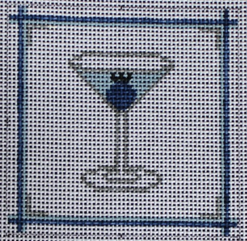 Ctr233 Blueberry Martini Coaster 1