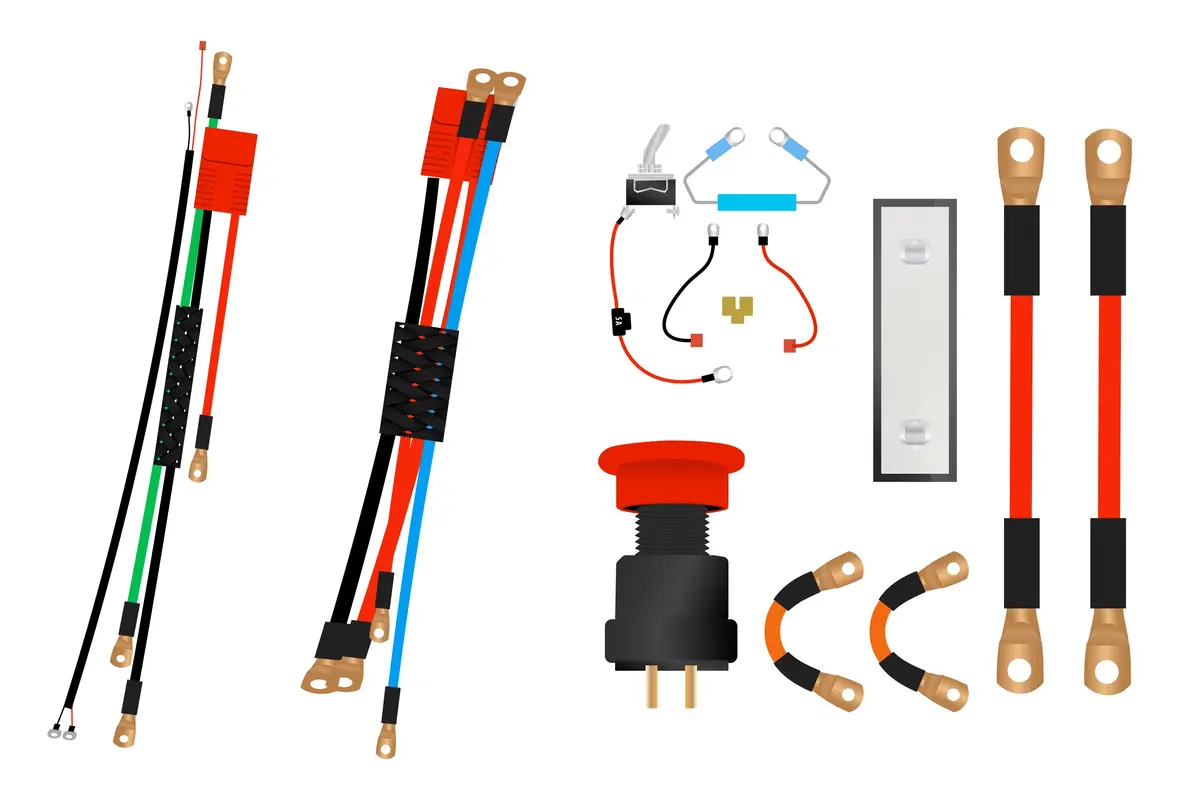 Ev 48V-La Harness Kit Complete 1
