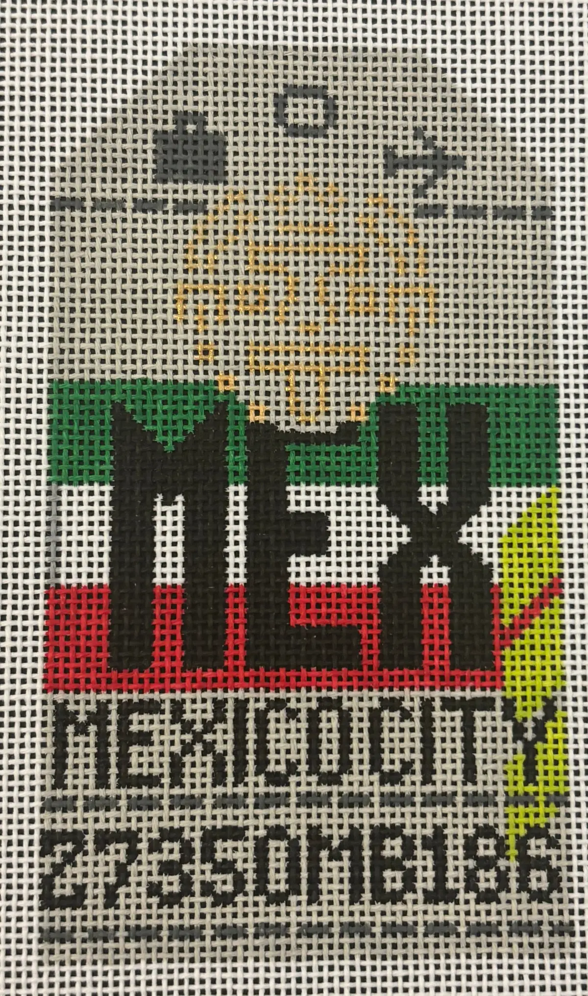 Hn Mex Mexico City Retro Travel Tag 1