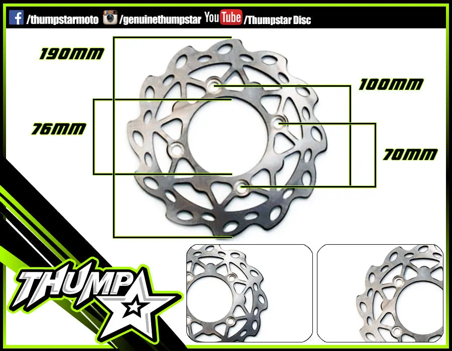7069 | Brake Disc | Wavy 190Mm 1