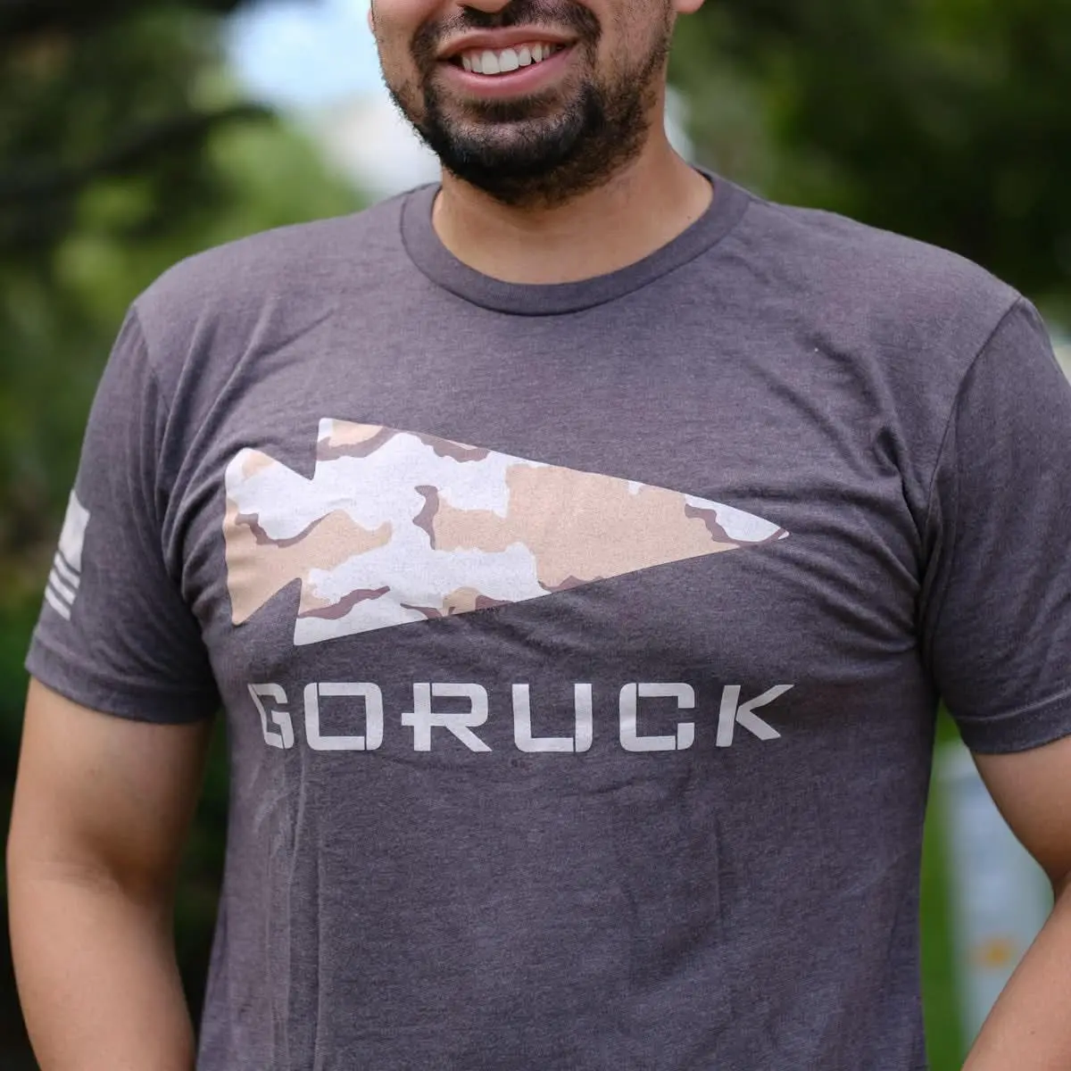 Goruck Logo Dcu Camo Tee - Tri-Blend 1