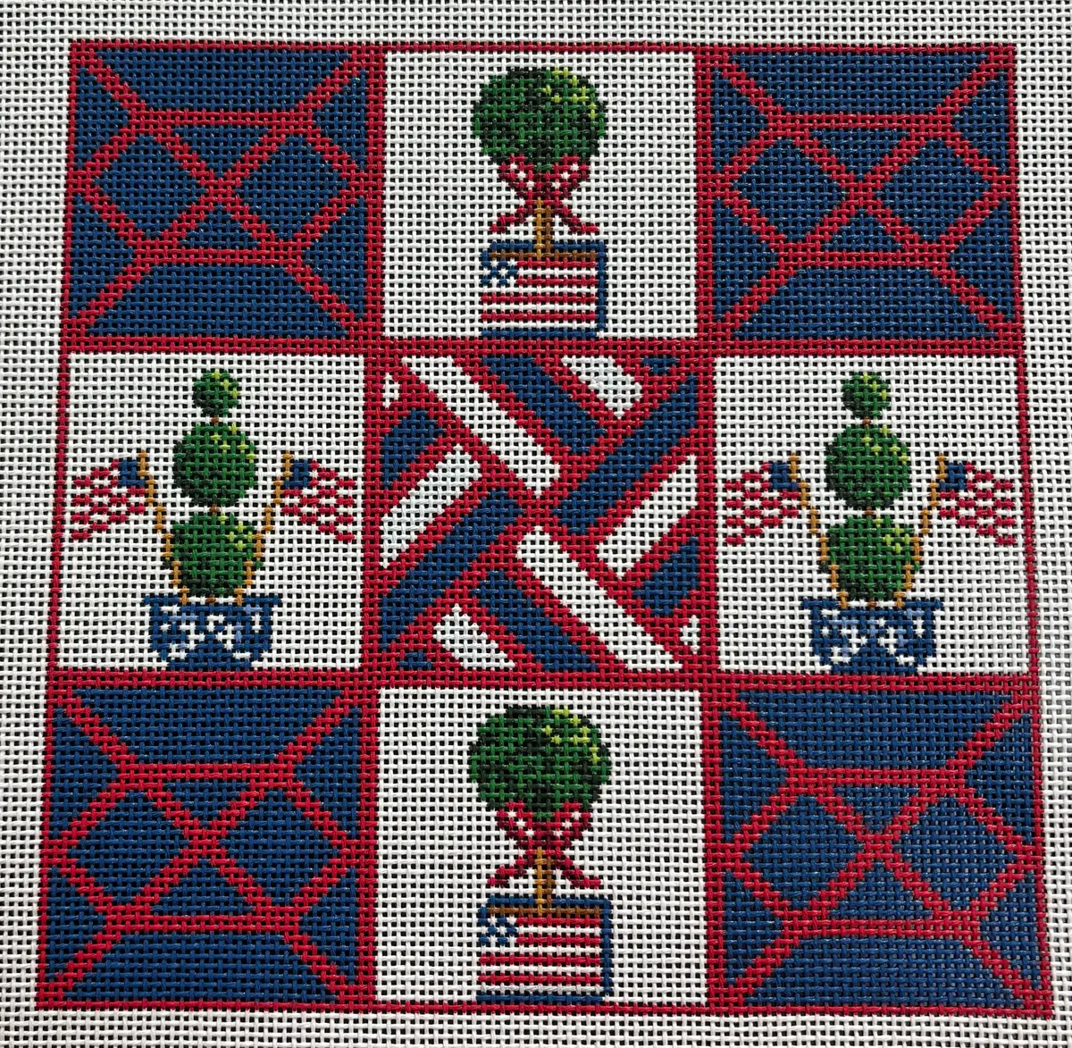 Aok171 4Th Of July Tic Tac Toe Board 1