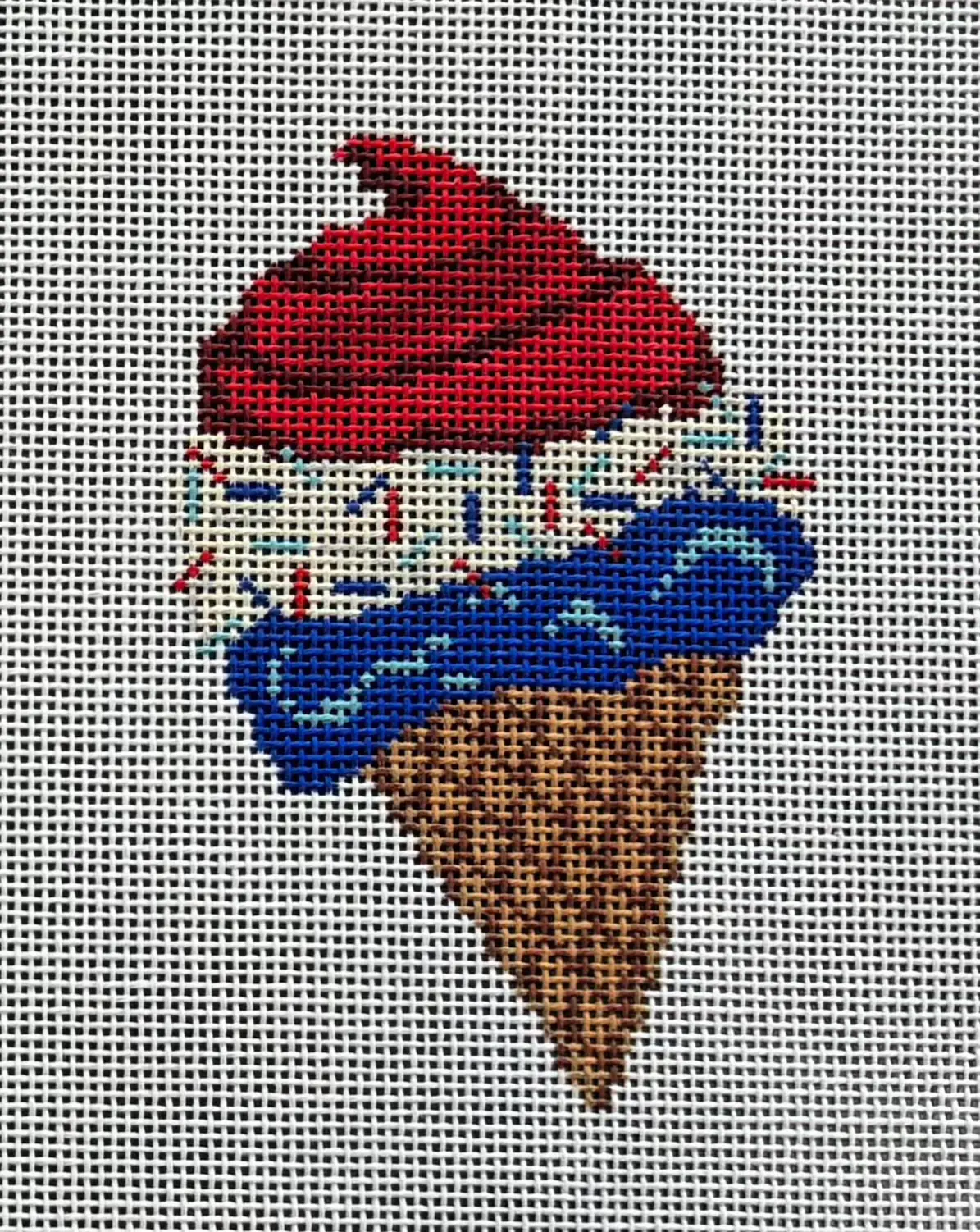 Ll-Cy-08 Patriotic Ice Cream Cone 1