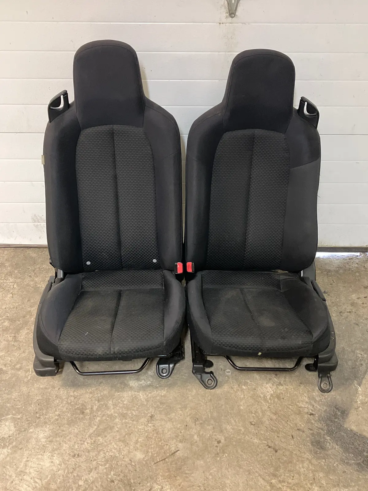 2006-2008 Mazda Miata Nc Seats Seat Set Black Cloth 1
