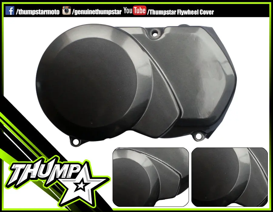 7357 | Stator/Flywheel Cover | Full Black | 1