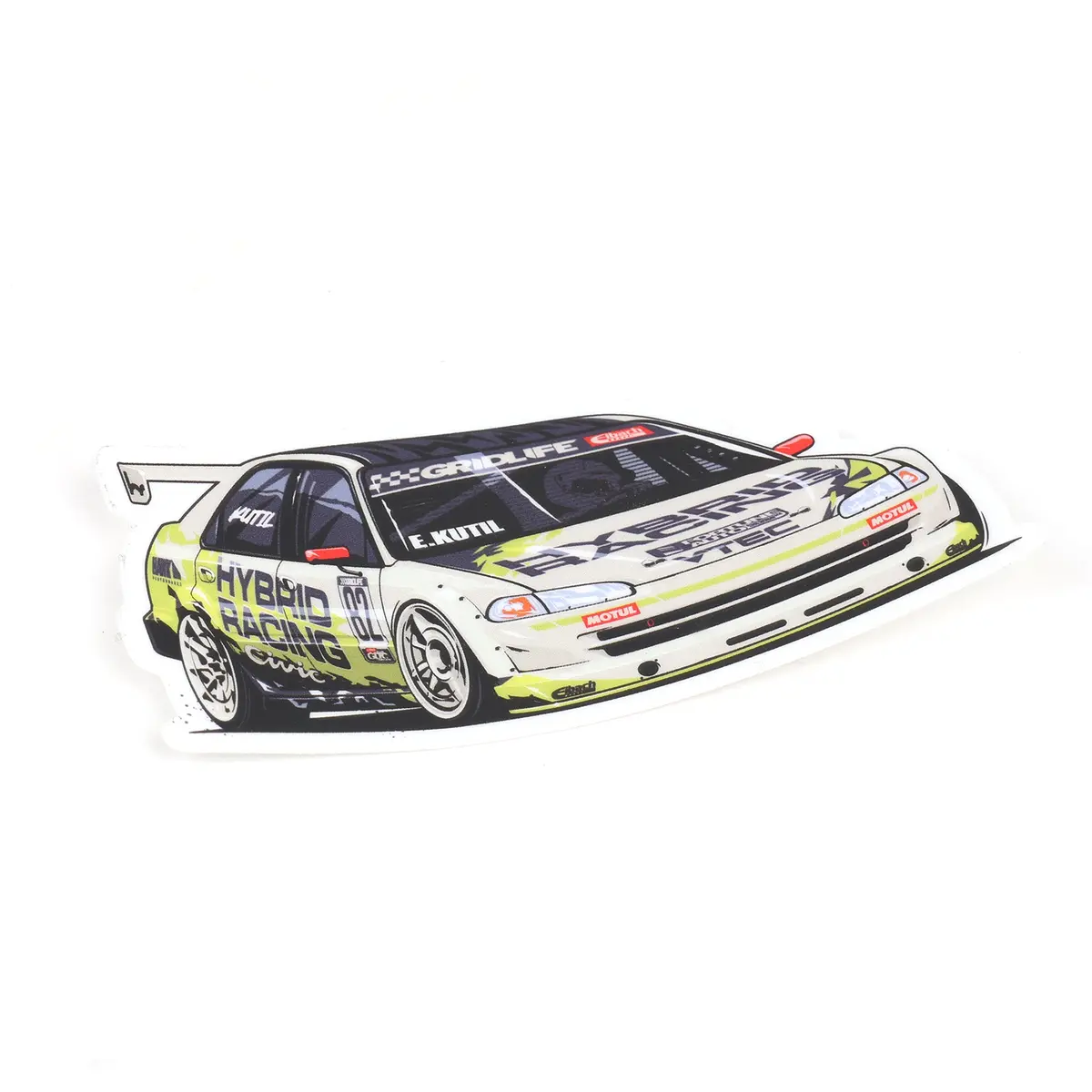 Eric Kutil Racing Jtcc 2025 Sticker 1