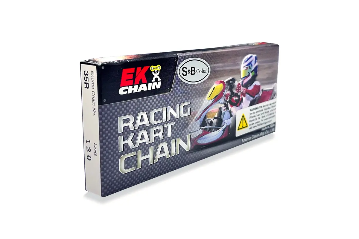 Ek Silver Pro #35 Kart Chain 120L 1