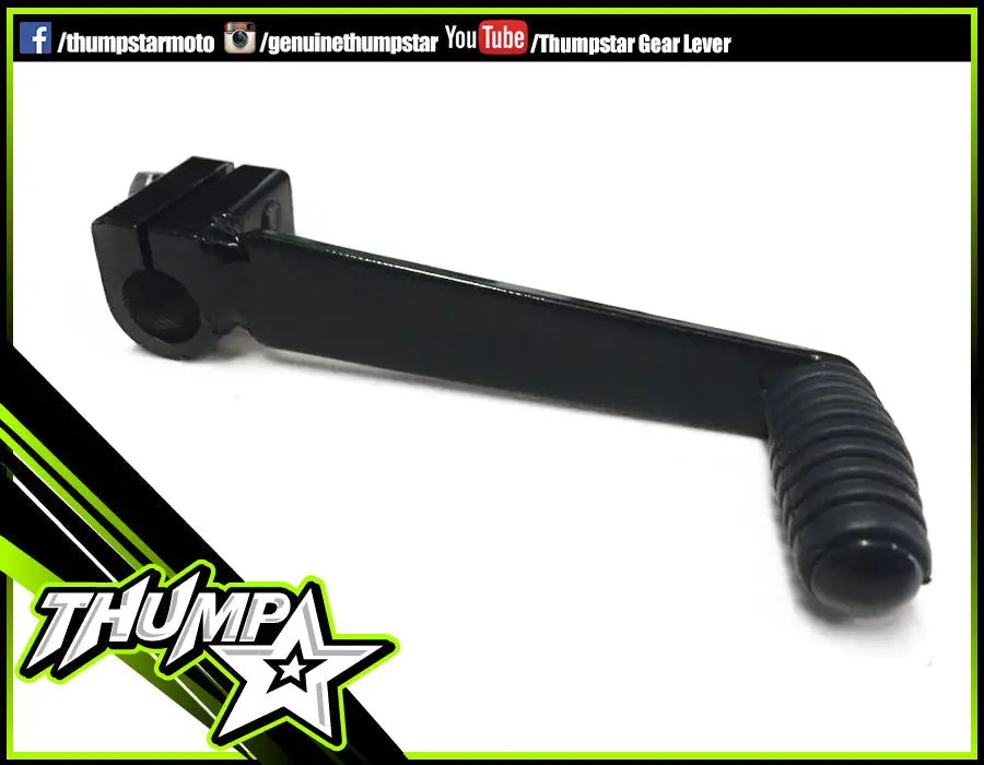 7770 | Gear Lever 12Mm Diameter | Black | 1
