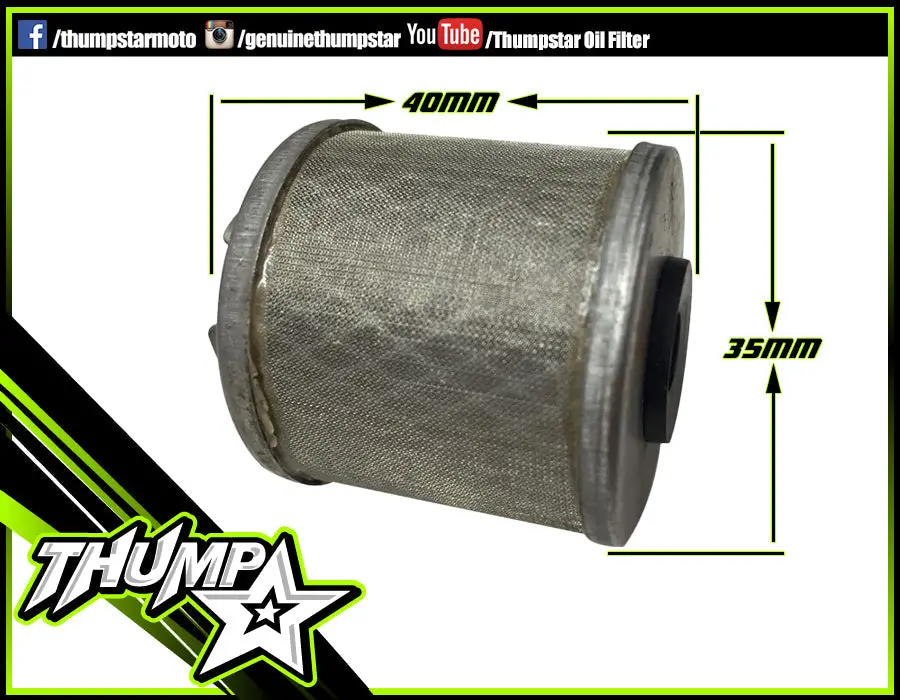 7089 | Engine | Oil Filter | Yx160 | 8Mm Id | 1