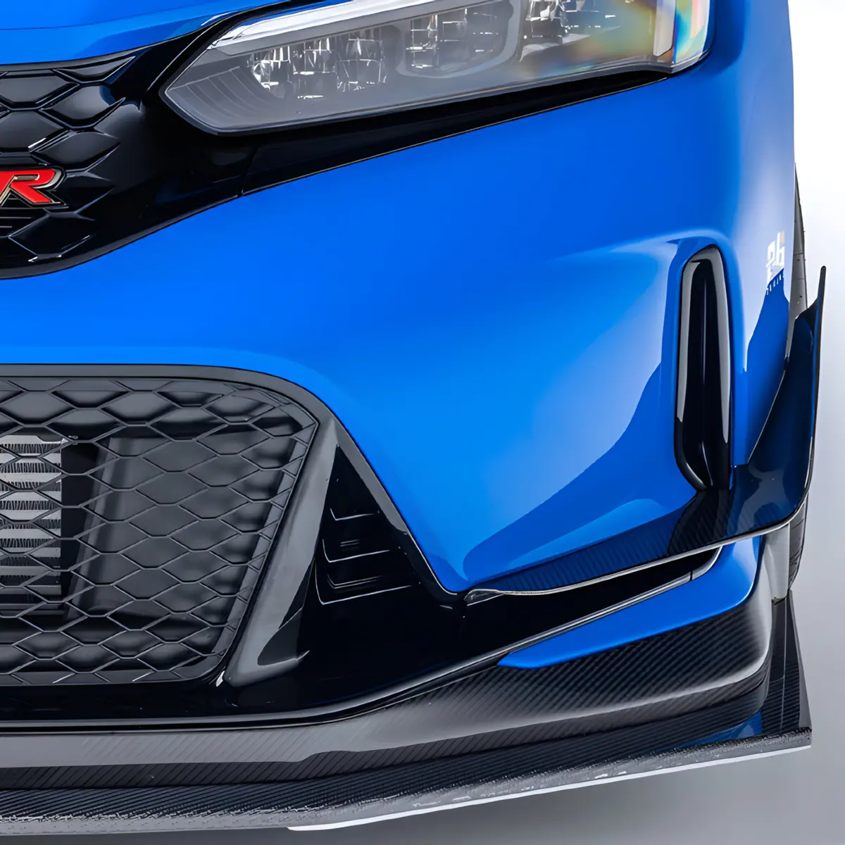 Evs Tuning Carbon Front Canards (Fl5 Civic Type R) 1
