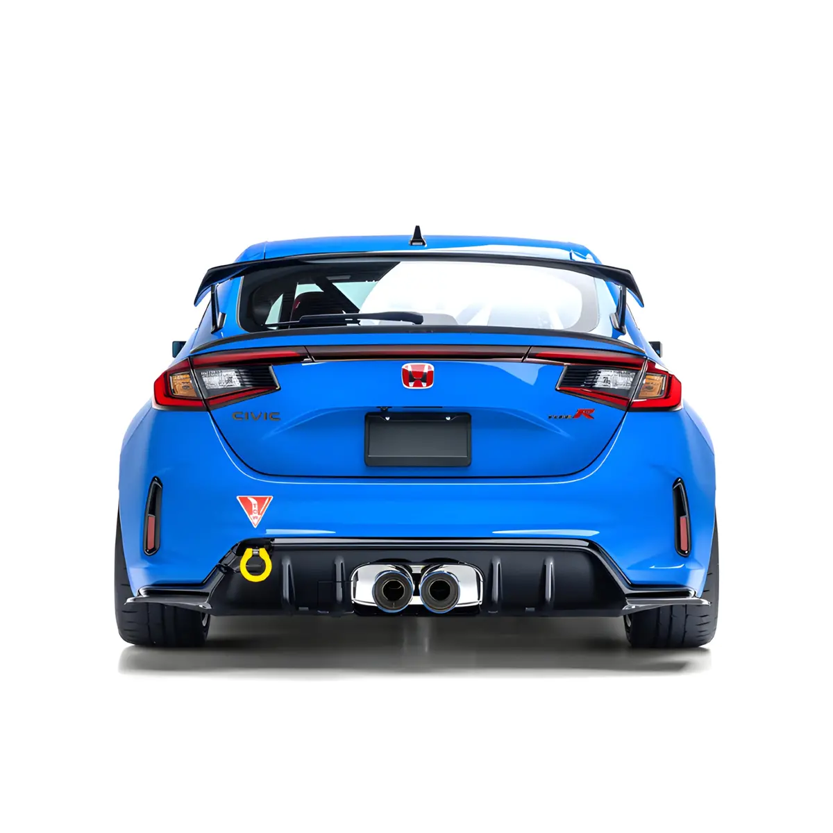 Evs Tuning Carbon Rear Side Fins (Fl5 Civic Type R) 1