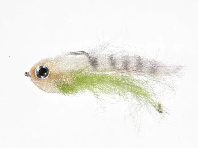 Everglades Perch Olive Fly, Size #2 1