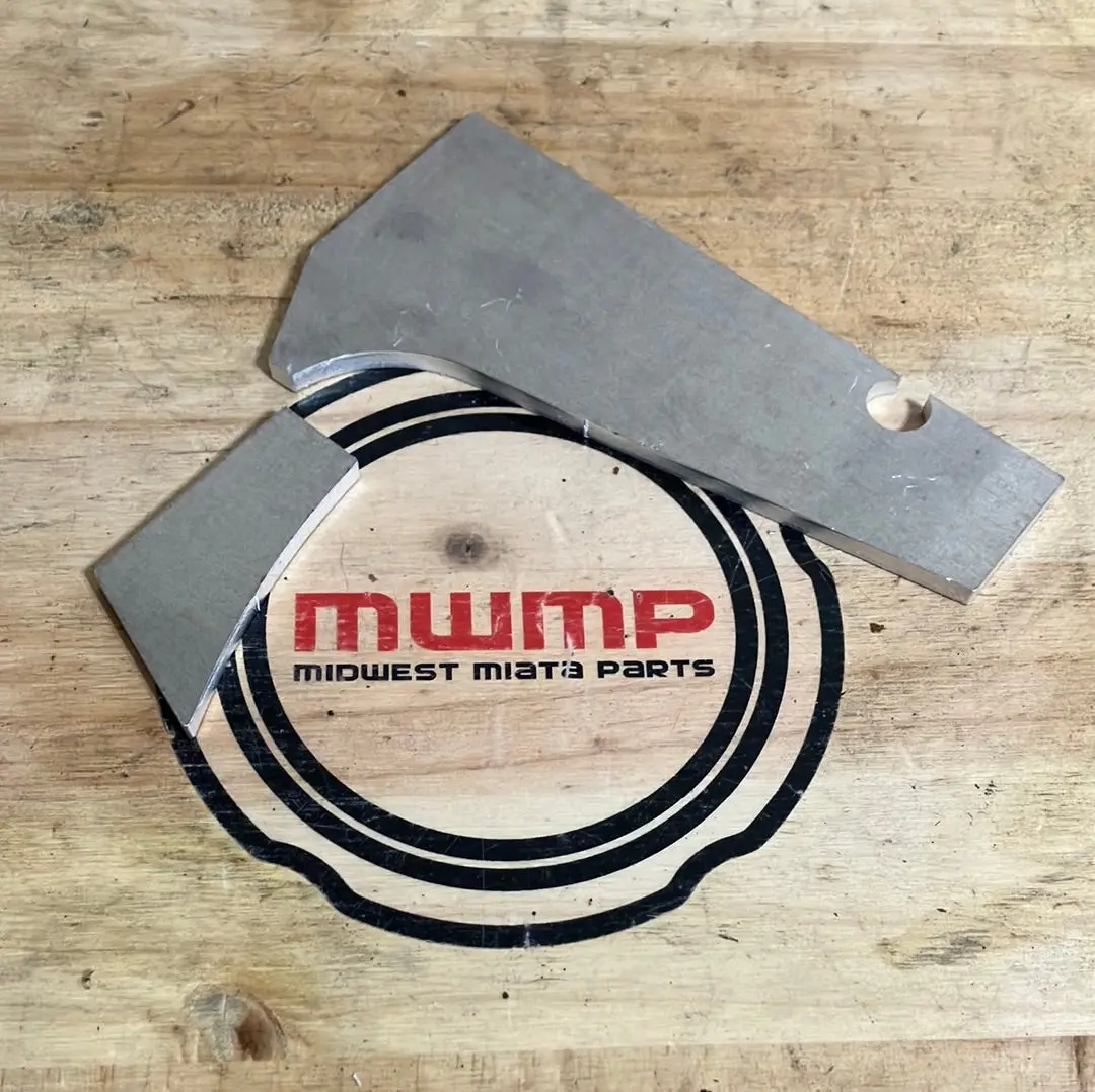 1994-2005 Mazda Miata Mazda Motorsports 1.8 Aluminum Differential Diff Housing Braces 0000-02-5160-Mc 1