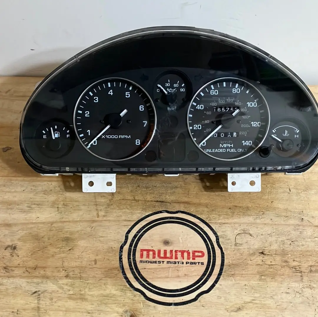 1990-1994 Mazda Miata Gauge Instrument Cluster Meter Set Na75-55-430C 1