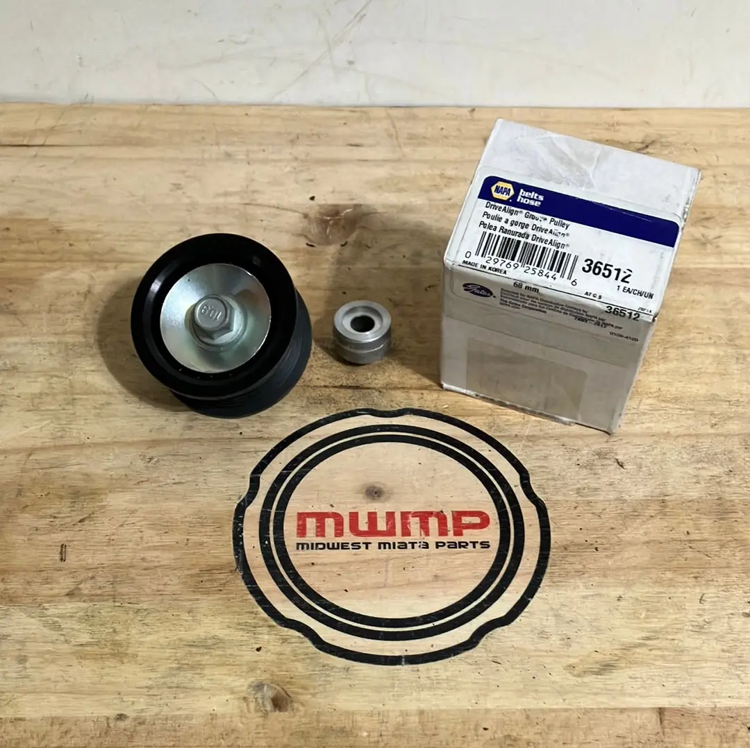Napa Accessory Drive Belt Idler Pulley Gates 36512 1