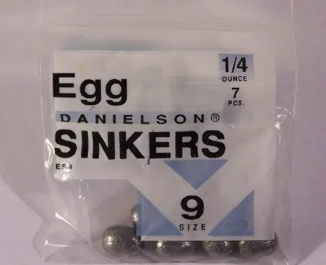 Egg Sinker 1/4 Ounce 1