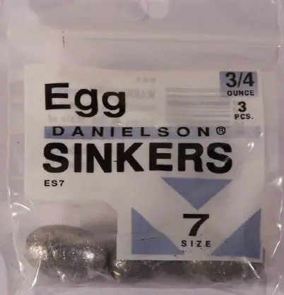 Egg Sinker 3/4 Ounce 1