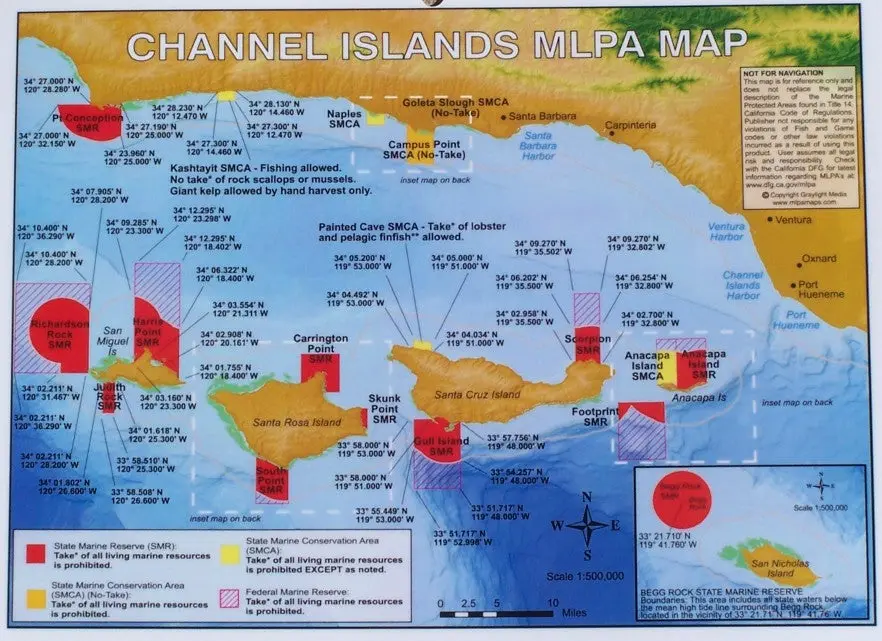 Channel Islands Mlpa Map 1