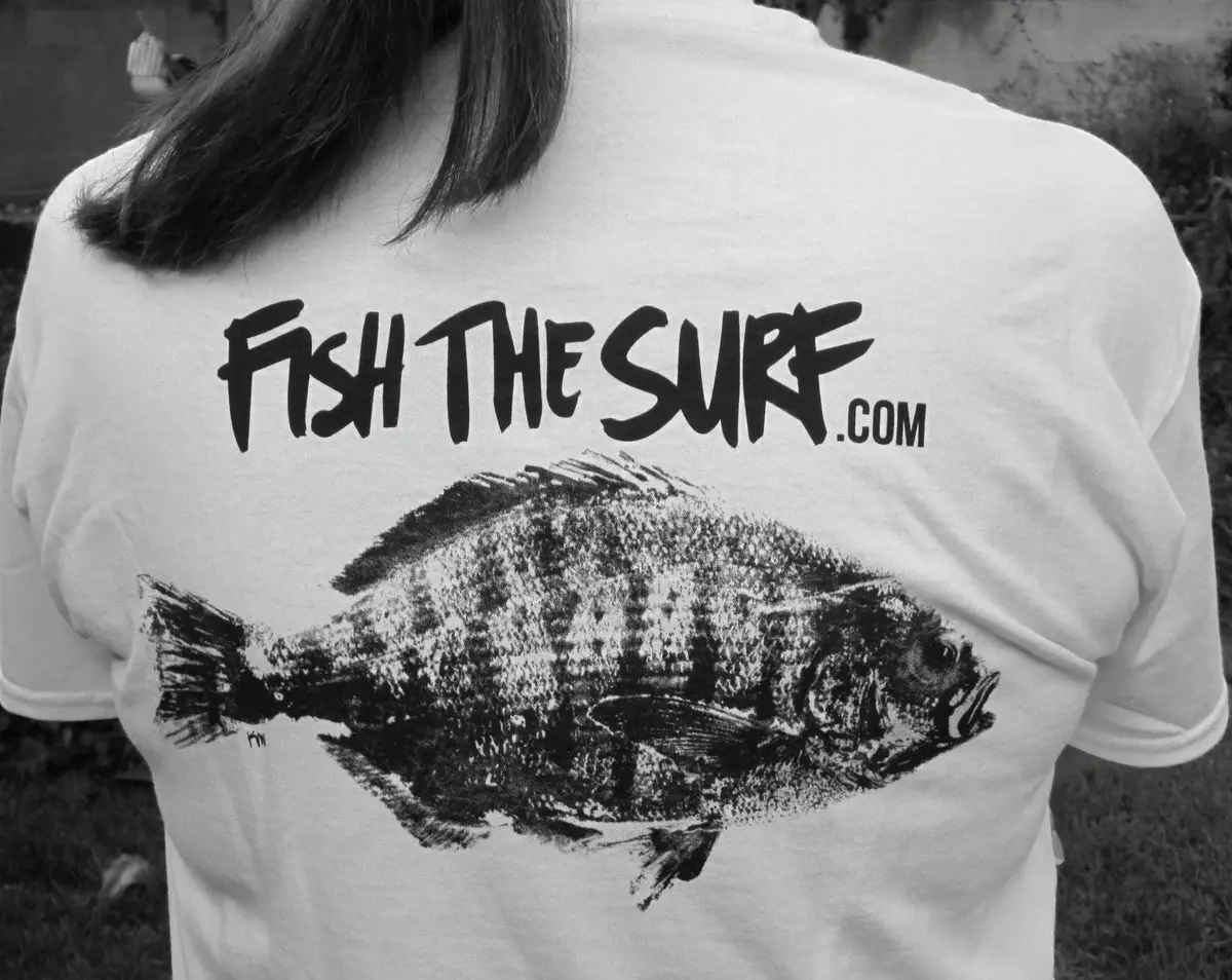 T-Shirt Barred Surfperch Tan 1