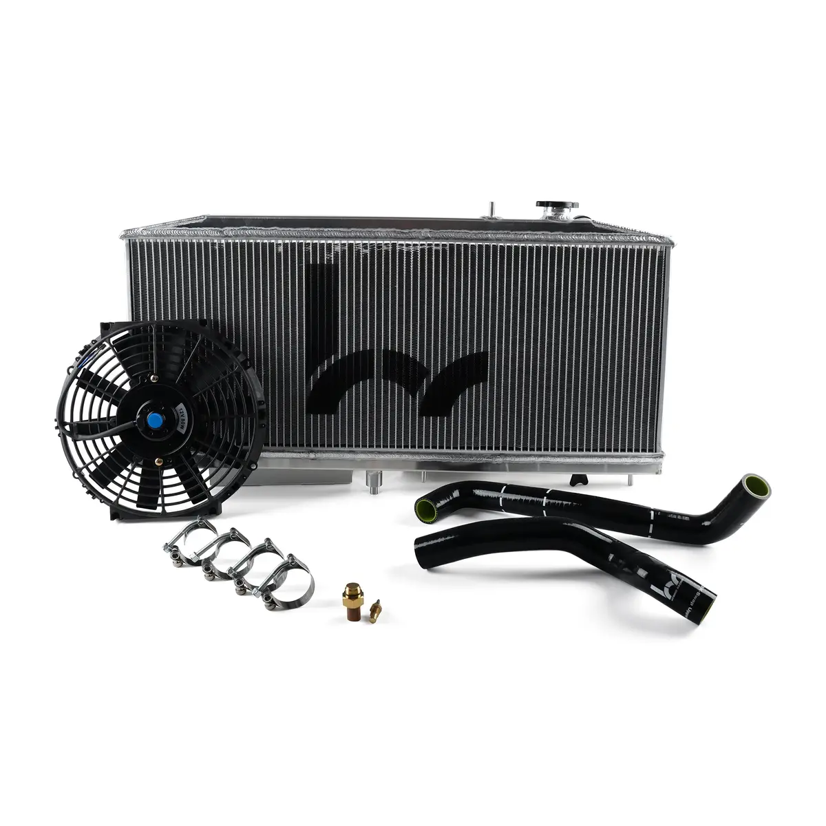 Hybrid Racing K-Swap Cooling Package Full-Size Rad (Ek Civic K20z3/K24) 1