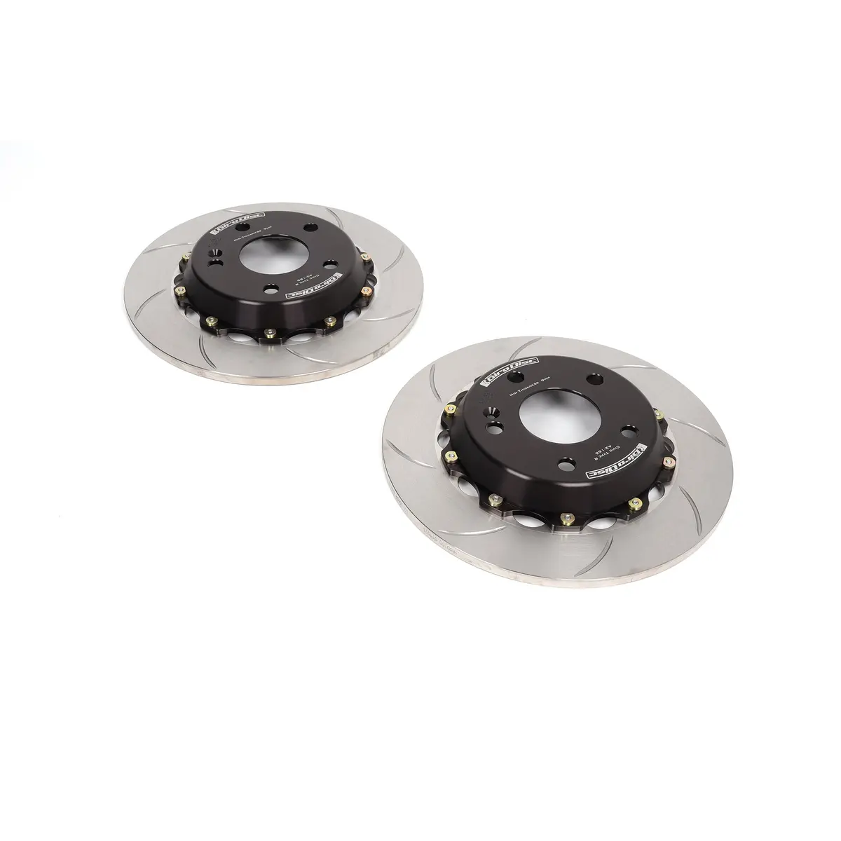 Girodisc Slotted Front Rotors For 2017+ Honda Civic Type R 1