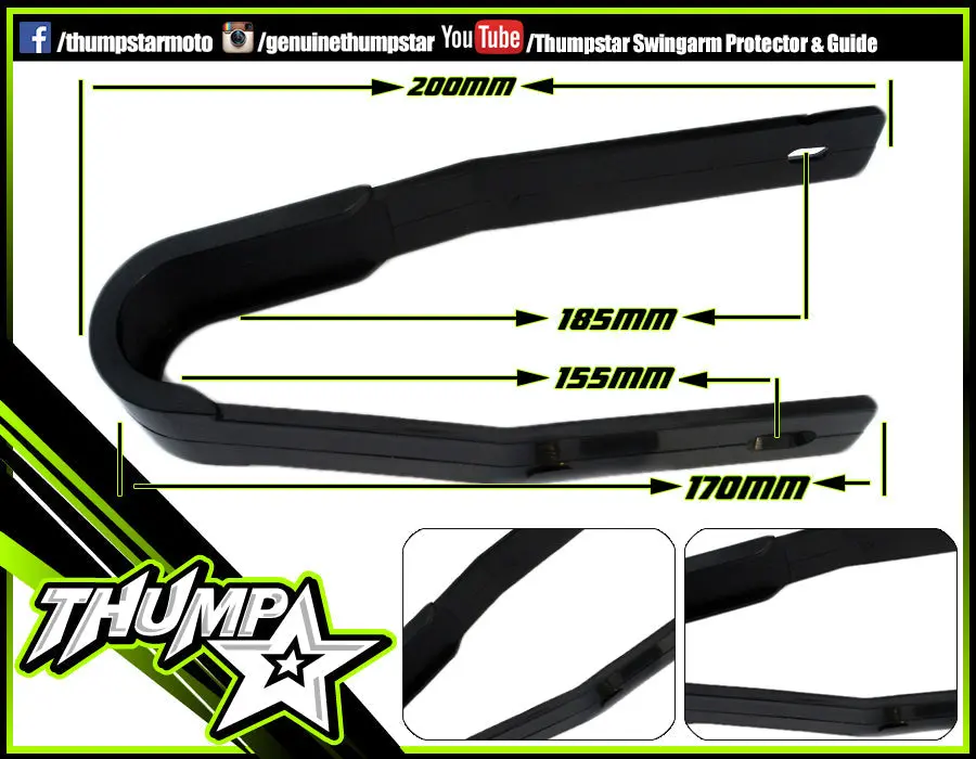 7505 | Black Chain Slider | Tsc125 1