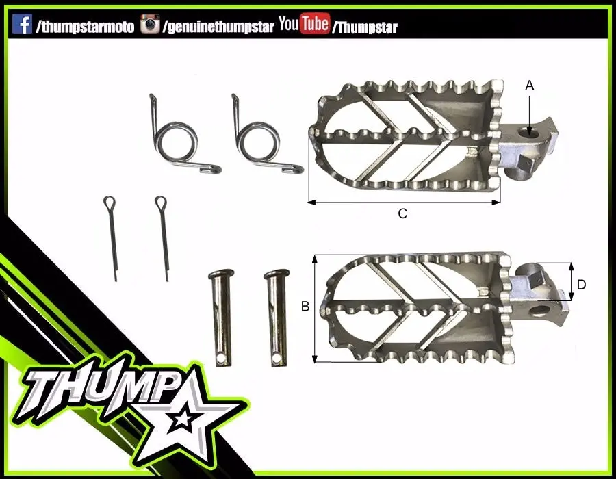 3933 | Footpeg Complete Assembly | V5 1