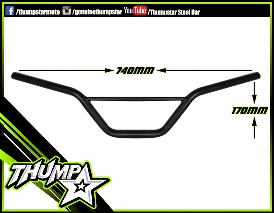 3644 | Mx Steeze Handle Bar | 7/8" (22Mm) 1