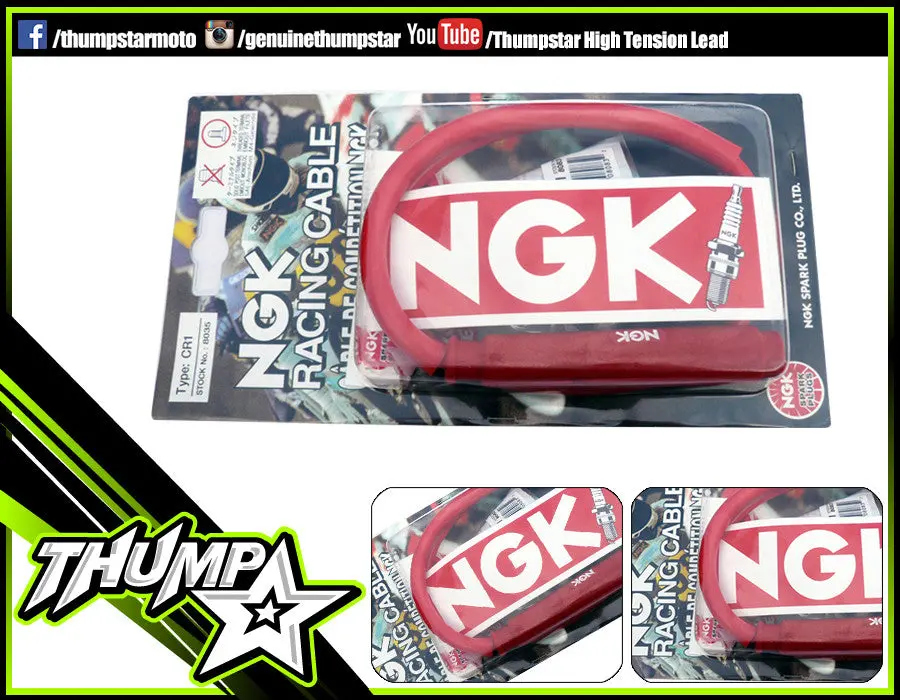 High Tension Lead - Ngk - Red 1