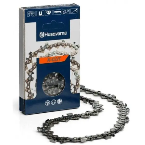 Husqvarna C33 Full Chisel X-Cut Chainsaw Chain (.325 .050) (2-Pack) 1