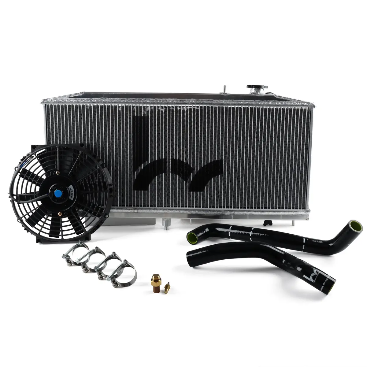 Hybrid Racing K-Swap Cooling Package Full-Size Rad (Eg & Del Sol K20z3/K24) 1