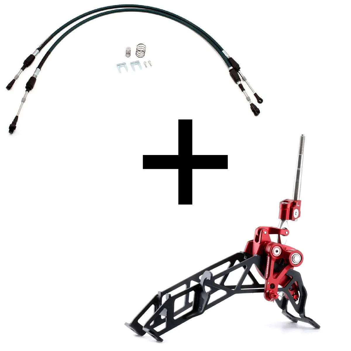 Hybrid Racing Short Shifter & Cable Combo (12-15 Honda Civic) 1