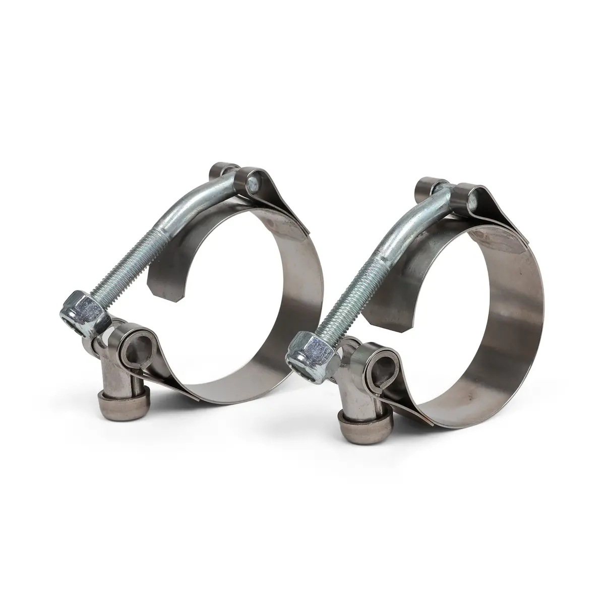 Hybrid Racing 38Mm To 42Mm Adjustable T-Bolt Hose Clamps 1