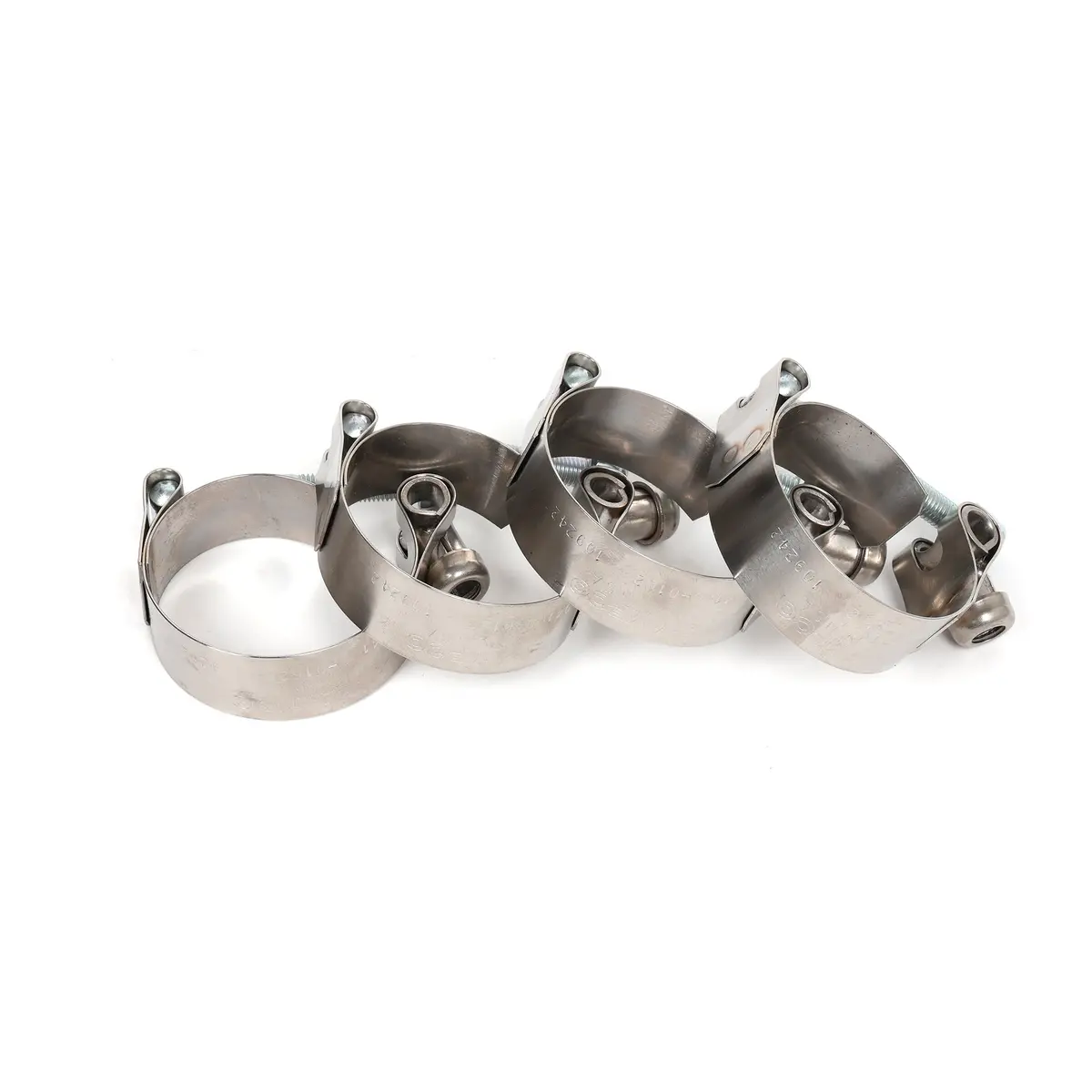 Hybrid Racing T-Bolt Radiator Hose Clamps For 06-11 Civic Si 1