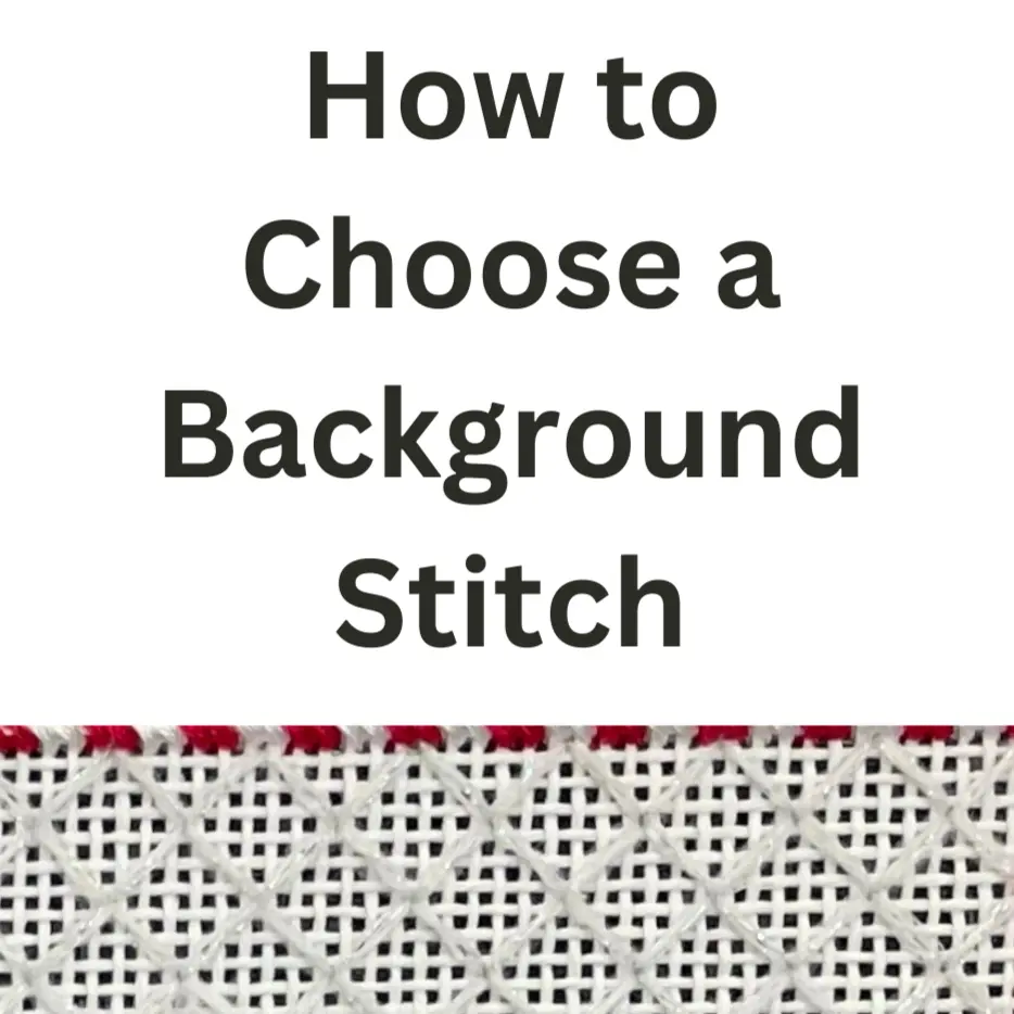 How To Choose A Background Stitch Recorded Class 1