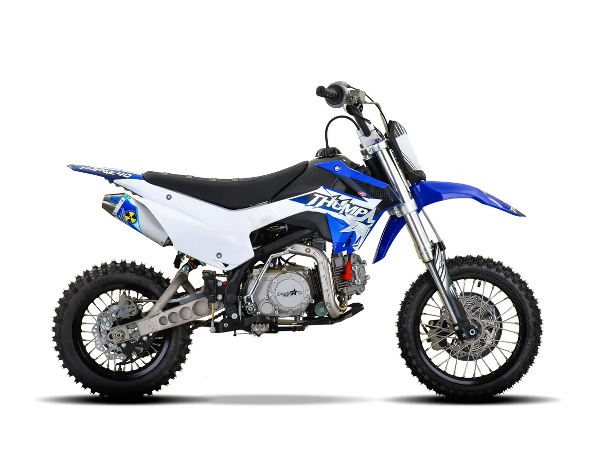 Thumpstar - Hunge110 V5 Blue Dirt Bike 1