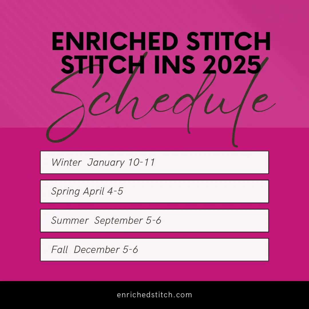 Enriched Stitch 2025 Stitch Ins 1