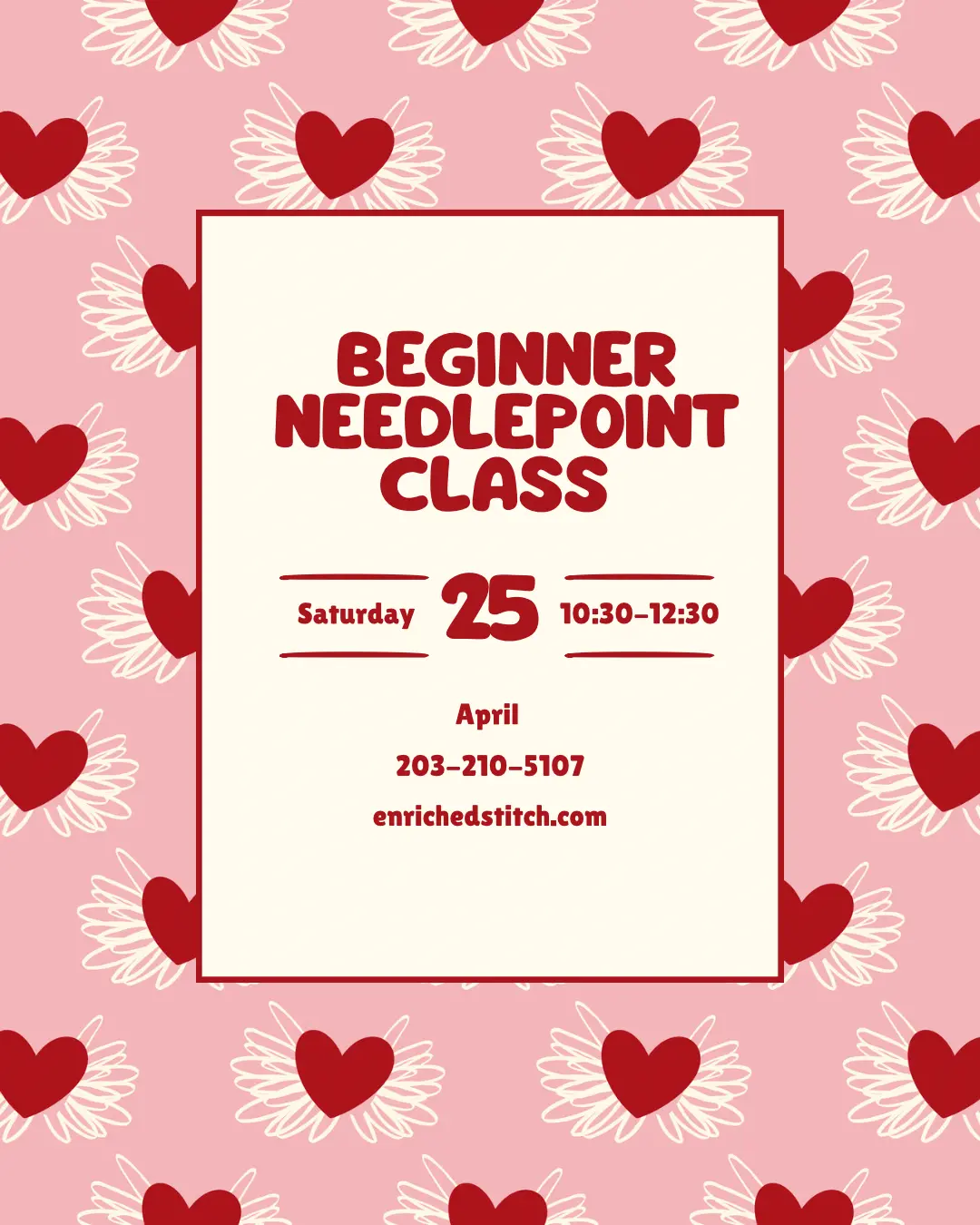 Beginner Needlepoint Class 1