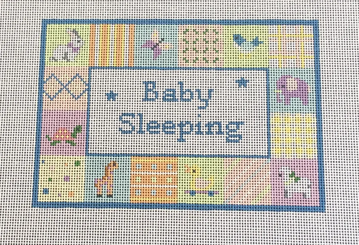 0873 Patches "Baby Sleeping" Sign 1