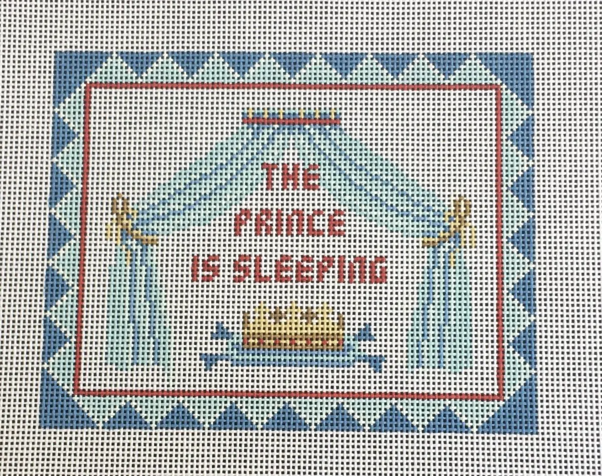 0803B The Prince Is Sleeping Sign 1
