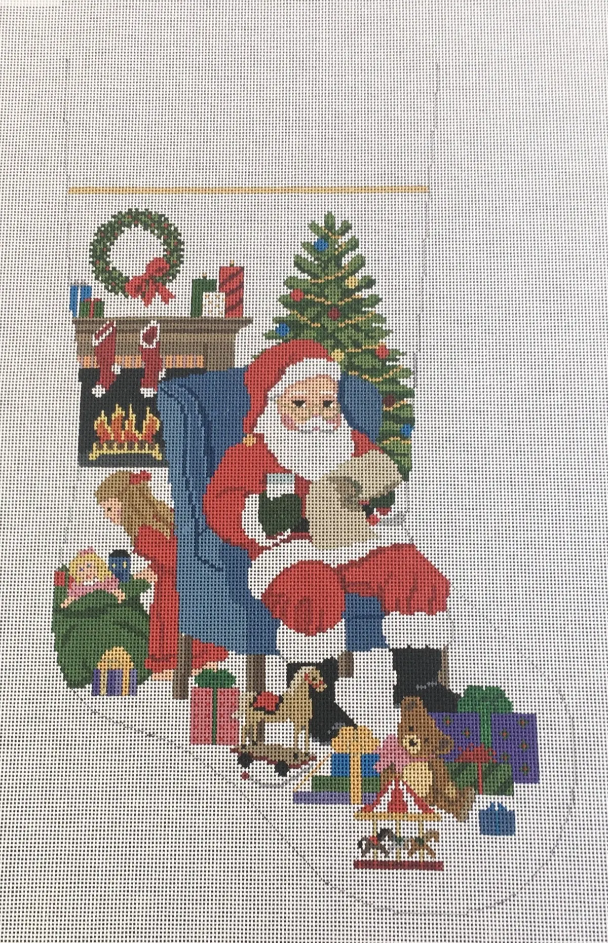 3255 Someone's Peeking Stocking - Girl 1