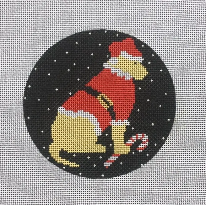 Lm-Xo15 Yellow Lab Santa 1