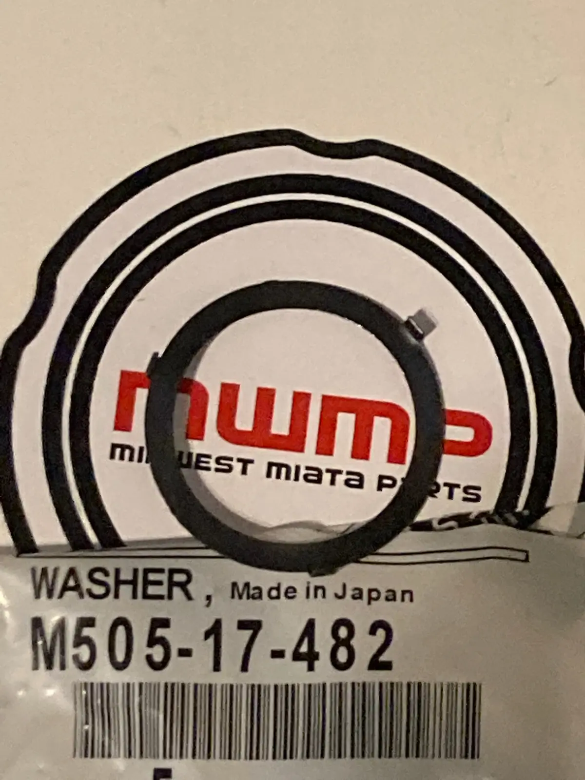 1990-2005 Mazda Miata Shifter Tabbed Wave Washer M505-17-482 1