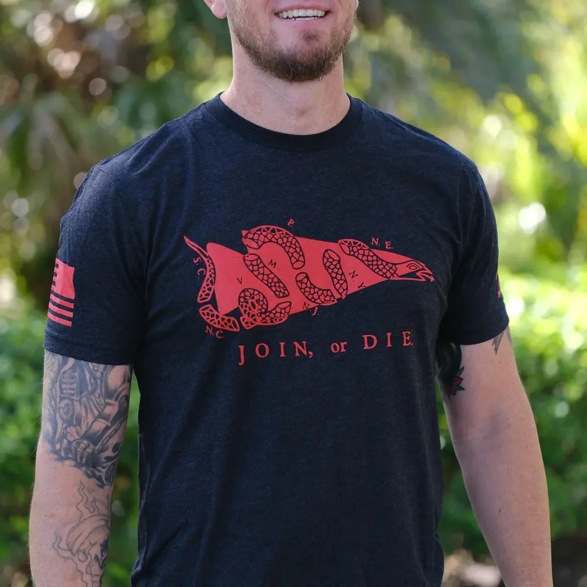 Join Or Die Tee - Tri-Blend 1