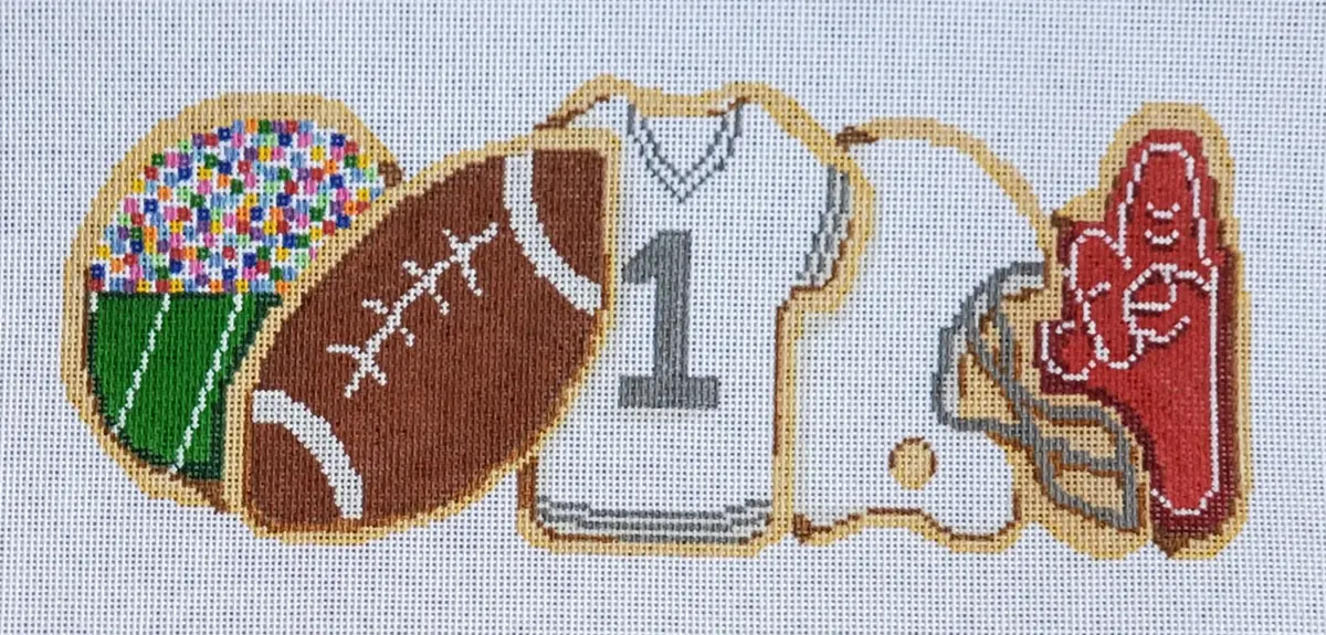 Ll-C-8411 Football Cookies 1