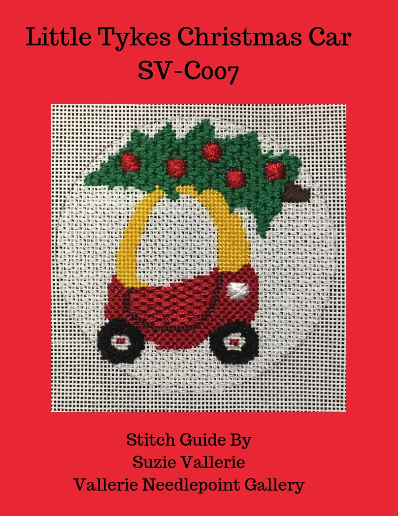 Little Tykes Christmas Car Stitch Guide 1
