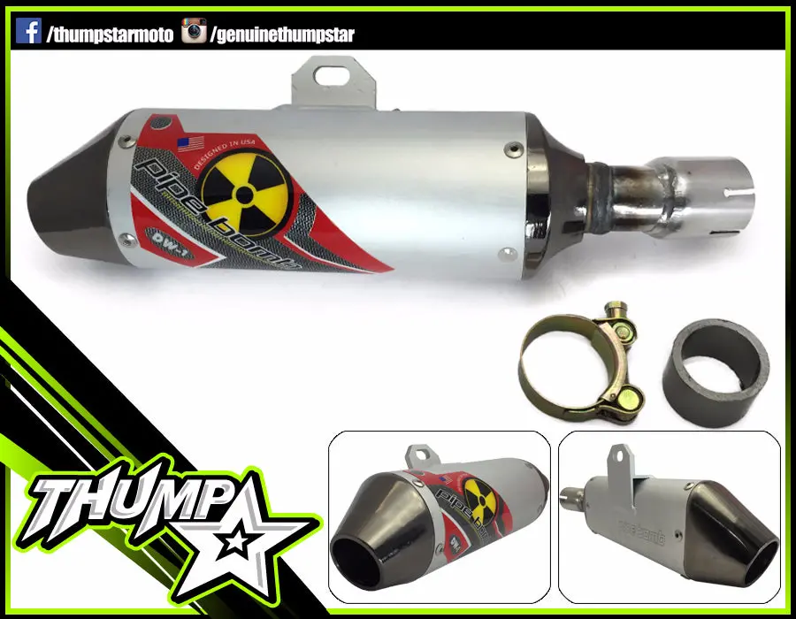 3354 | Pipe Bomb Muffler | V5|Neon 1