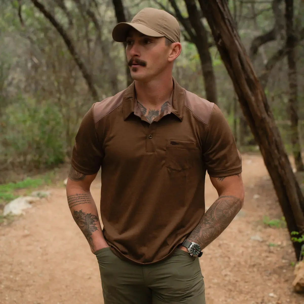 Men's Commando Polo - Merino Wool 1
